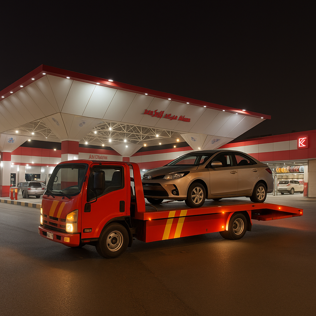 سطحة حوادث في أبها